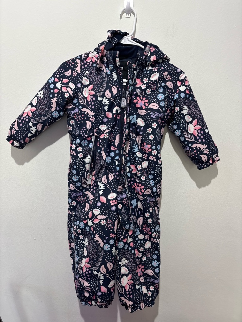 REIMA 3T Floral Snow Suit